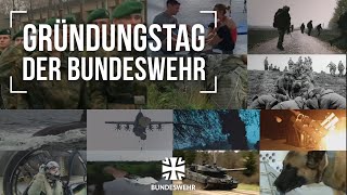 Zum Gründungstag der Bundeswehr Wir schützen Deutschland [upl. by Dlonyar]