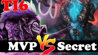 Secret VS MVP  Game 2  TI6 Group  Dota 2 [upl. by Ruddy]