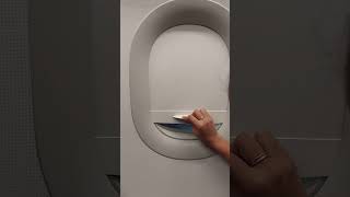 How to open airplane window [upl. by Darra]