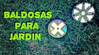 Como Hacer Baldosas Para Jardin [upl. by Sivle]