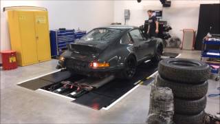 LASER WHEEL ALIGNMENT AT PATRICK MOTORSPORTS  PORSCHE 930 RSR [upl. by Nelav]