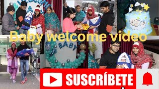 My baby welcome ❤️😍😍😘 babywelcomedecoration babyboy babywelcome youtubevideos babyboystyle [upl. by Ynned]