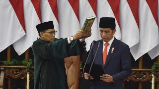 Pelantikan Presiden dan Wakil Presiden RI Periode 20192024 Jakarta 20 Oktober 2019 [upl. by Bate238]