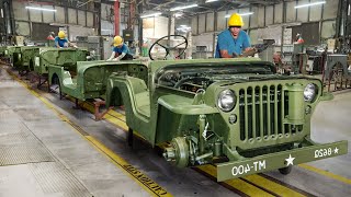 How Philippines is Still Able to Produce WW2 Willys Jeep Parts [upl. by Ethben]