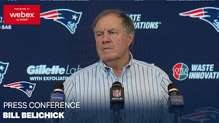 Bill Belichick “Couldn’t make enough plays to win”  Patriots Postgame Press Conference [upl. by Waxler]