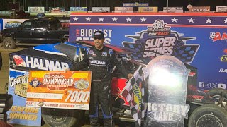 Stewart Friesen Wins STSS Feature At Georgetown Speedway 11224 [upl. by Lubet503]