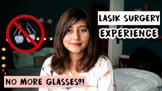 MY LASIK SURGERY EXPERIENCE  Everything You Need To Know About LASIK Eye Surgery  Kritika Goel [upl. by Ronoc424]