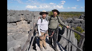 2024 馬達加斯加島 Tsingy  清記  國家公園 Tsingy De Bemaraha National Park [upl. by Oivalf]