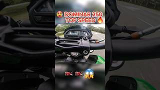 Dominar 250 Top speed velocidad maxima 🥵🔥 motos viral shorts dominar250 moteros Dominar [upl. by Kiyoshi]