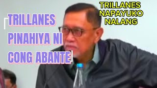 TRILLANES BUTATA NI CONG ABANTE  NAPAYUKO NALNG [upl. by Nile]