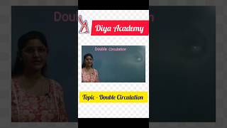 Double Circulation viralshorts cbse10 biology smartlearning [upl. by Llerrac482]