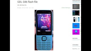 GDL G86 flash file 2 [upl. by Shama]