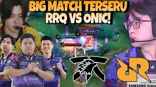 BIG MATCH 25 MENIT TERSERU PARAH AJIG  FULL MERINDING COK  RRQ VS ONIC MATCH 1  MPL S14 [upl. by Elleuqram]