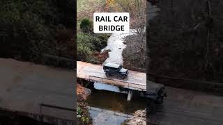 rail car bridge nostalgia country living back road subscribe share comment like 500k [upl. by Mullane]