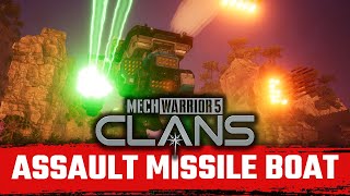 All the Long Range Missiles  Mechwarrior 5 Clans  Episode 14 [upl. by Hayes]