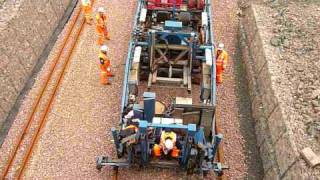 Balfour Beatty NTC track machine [upl. by Sucramd]