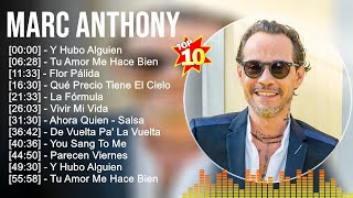 Marc Anthony Grandes éxitos  Las 100 mejores artistas para escuchar en 2023 [upl. by Assenahs]