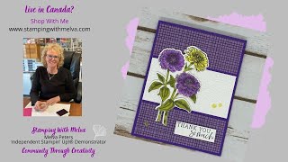 Live with Stamping With Melva  Mystery Challenge [upl. by Gatias683]