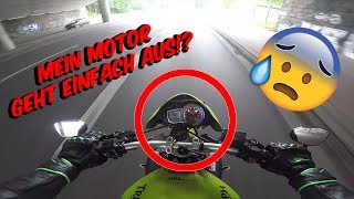 Mein Motor geht einfach während der Fahrt aus  Motorschaden MotoVlog [upl. by Saint]