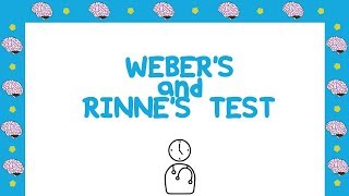 Webers and Rinnes Tests Explained in 3 Minutes  Medic in a Minute [upl. by Oberheim]