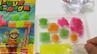 DIY Japanese Candy 151 Super Mario Maker Gummy Making Kit [upl. by Benedetta]