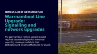 Connecting communities Warrnambool rail line upgrade [upl. by Tsugua]