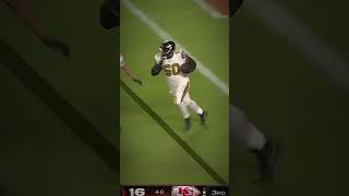 Defensive Lineman PICKED OFF Patrick Mahomes 😲🔥shorts nfl [upl. by Amias]