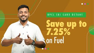 Fuel Credit Card  BPCL SBI Card Octane  Save Up to 725 On Fuel Spends  SBI BPCL Octane Card [upl. by Nonnahsed]