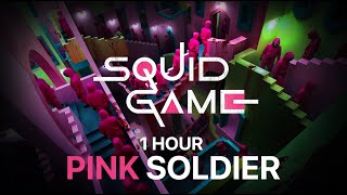 1 Hour Squid Game Music  PINK SOLDIER [upl. by Loella]