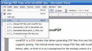 Create PDF files with doPDF [upl. by Atilrac137]