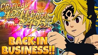 THIS META ASSAULT MELIODAS TEAM IS CRAZY FUN  Seven Deadly Sins Grand Cross [upl. by Doralyn]