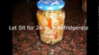 Pikliz Haitian How To Recipe [upl. by Neemsay]