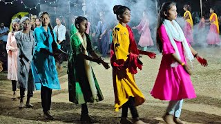 तुमतो👳ठेहरेपरदेशीसाथ🙏क्यानिभाओगे  Dilip Thandar  Adivasi Girls Timli Dance [upl. by Charita]