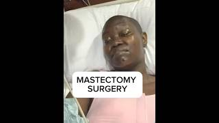 Mastectomy Surgery was a success 🙏🏾 stage3 tnbc cancer love viralshorts ytshorts [upl. by Ainuj]