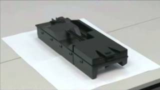 How to replace waste toner box OKI C900 [upl. by Howie]