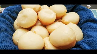 BRAZILIAN CHEESE BREAD PAO DE QUEIJO [upl. by Alleuol]