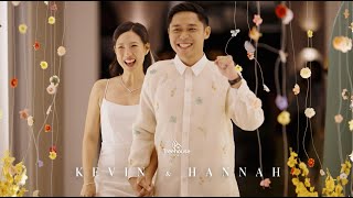 Kevin amp Hannah  Wedding at St John Bosco Church  Same Day Edit [upl. by Atekihs617]