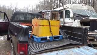 Servicing An Old Forklift Battery For Home Solar Power PT II [upl. by Leggett540]