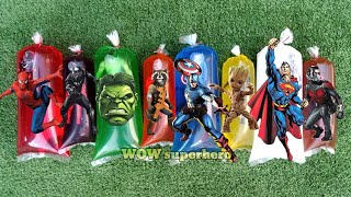 AVENGERS SUPERHEROES 17 Captain America Batman Hulk Iron Man Superman Spiderman Black Panther [upl. by Badger397]