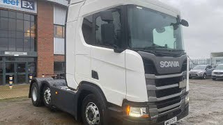 SCANIA NEW GENERATION R450 6X2 TRACTOR UNIT 2020  WM69 DVG [upl. by Fair]