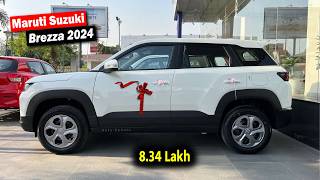 Brezza 2024 New Model  ₹834 Lakh  Maruti Suzuki Brezza 2024 New Model  Price and Detailed Review [upl. by Nahshun]