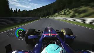 Sebastian Vettel driving his Red bull RB7 at the Nordschleife  Assetto Corsa [upl. by Grodin171]