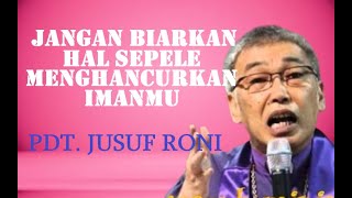 PDTJUSUF RONI  quotYG TERPENTING ADALAH KONSISTEN DGN IMANMUquot [upl. by Ydnak]