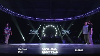 Volga Battle 1  Final HipHop 2x2  Atazhan amp Zaki VS Farfor [upl. by Werdnael55]