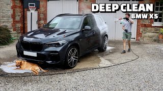 Dirty BMW X5 Deep Clean  Exterior Detail  Automotive Detailing asmr [upl. by Ihtak]