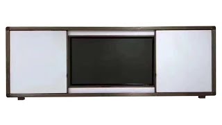 Horizontal Slider Sliding Whiteboard Cabinet Frame Unit System Shutter Interactive Flat Panel [upl. by Eceinahs]