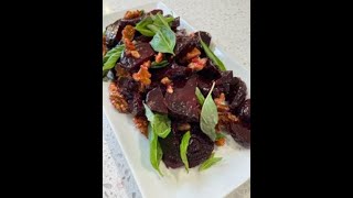 Beet and Walnut Salad [upl. by Patrizio]