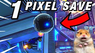 ROCKET LEAGUE BEST EPIC SAVES OF 2021  1 PIXEL SAVES BEST SAVES [upl. by Iran]