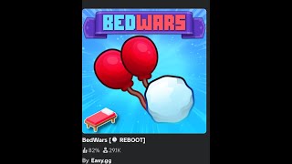 Balloons amp Snowballs have RETURNED Roblox BedWars [upl. by Livi]