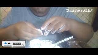 CRUNCHY CHALK STICKS and CORNSTARCH MUKBANG COMP 2 SATISFYING ASMR 2X THE SPEED [upl. by Clarence960]